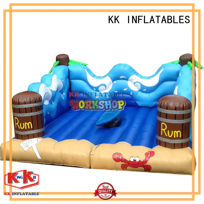 KK INFLATABLE trampoline kids climbing wall wholesale for paradise