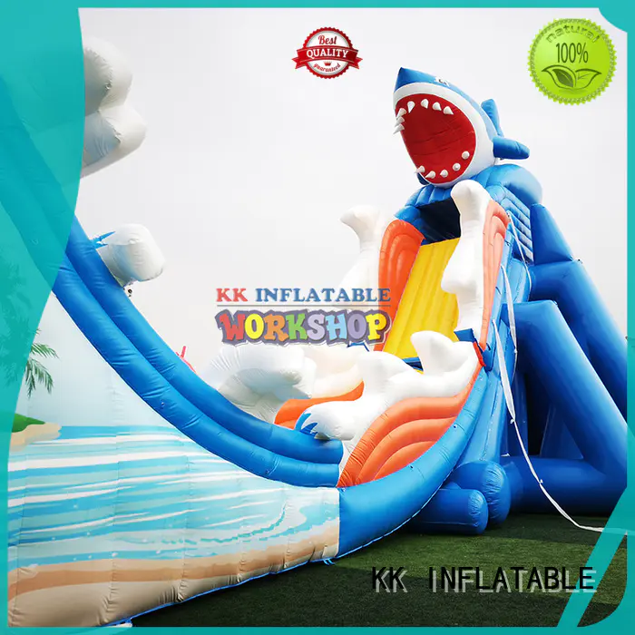 cartoon kids inflatable water park supplier for amusement park KK INFLATABLE
