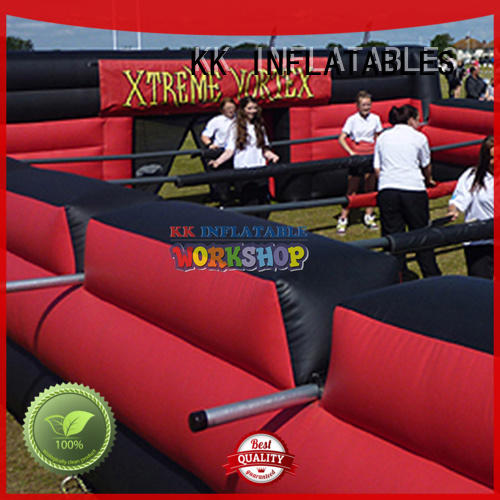 KK INFLATABLE trampoline inflatable climbing wall factory direct for training game