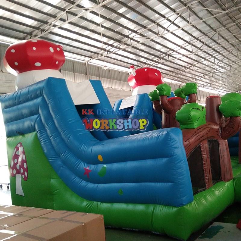 KK INFLATABLE tarpaulin kids bounce house supplier for playground-3