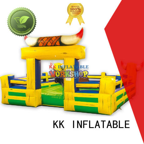 long inflatable rock climbing wall pvc for paradise KK INFLATABLE