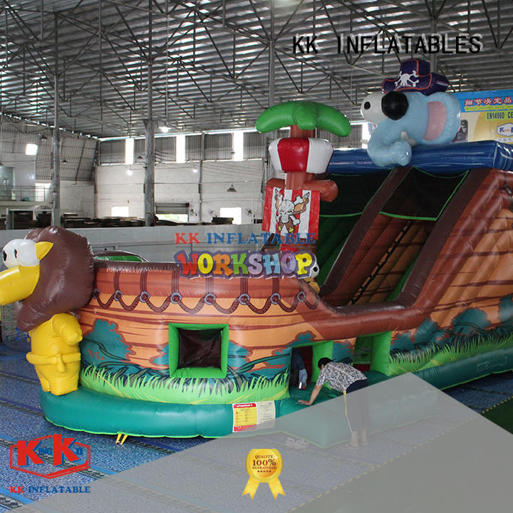 KK INFLATABLE quality inflatable playground various styles for playground