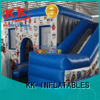 portable inflatable castle jumping colorful for paradise