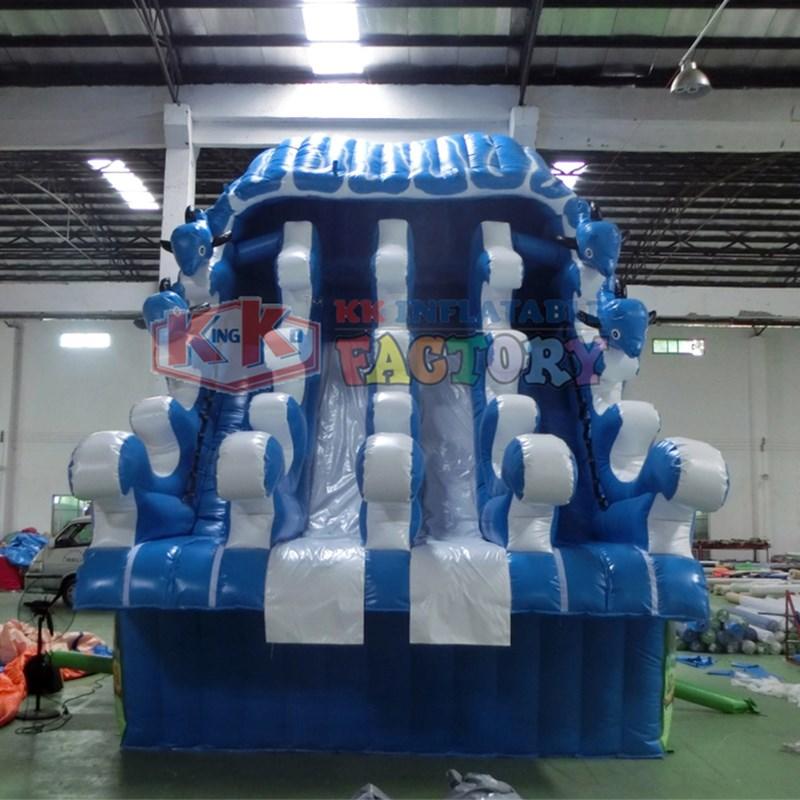 KK INFLATABLE hot selling kids inflatable water park factory price for seaside-1