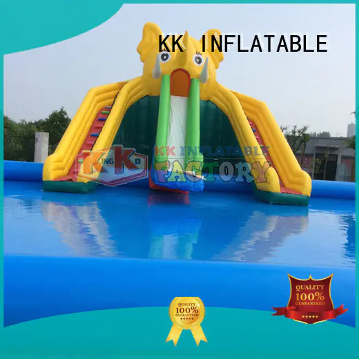 KK INFLATABLE multichannel inflatable theme park supplier for seaside