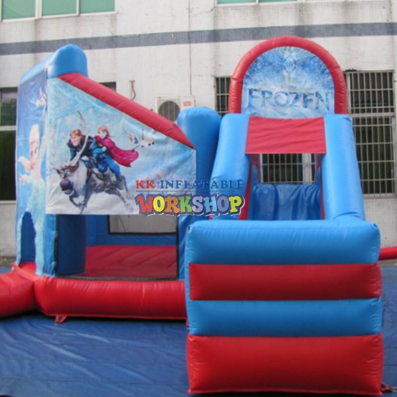 tarpaulin inflatable bounce house supplier for amusement park KK INFLATABLE-1