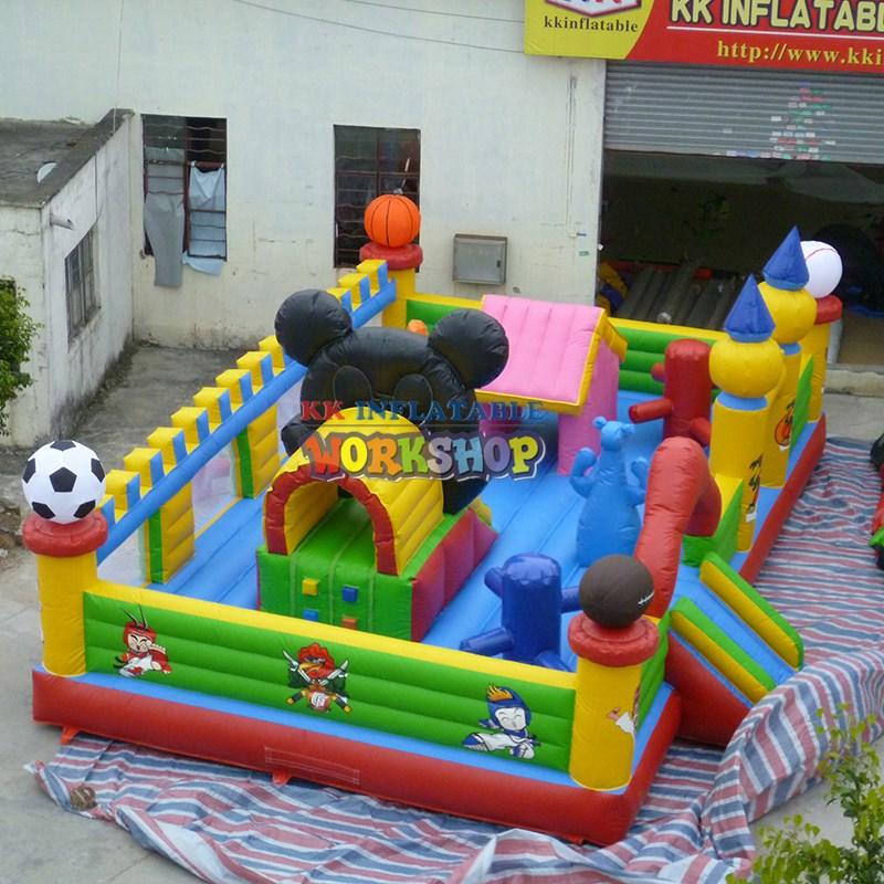 KK INFLATABLE animal shape jumping castle manufacturer for amusement park-2