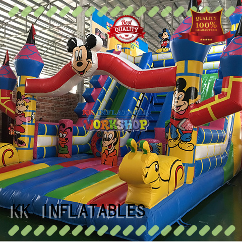 KK INFLATABLE customized inflatable castle supplier for amusement park