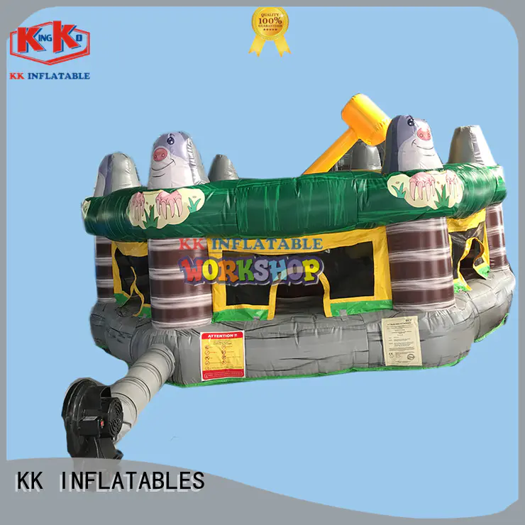 KK INFLATABLE transparent inflatable castle supplier for playground