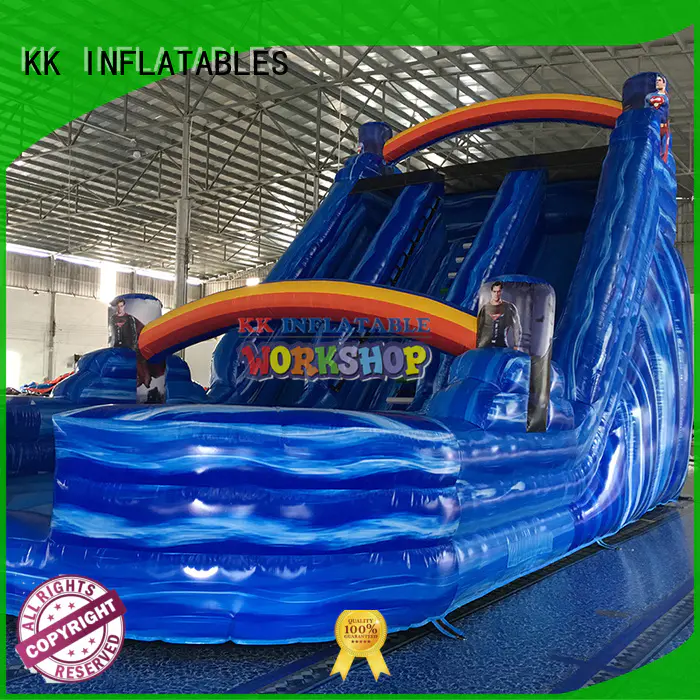 tarpaulin inflatable playground castle for amusement park KK INFLATABLE
