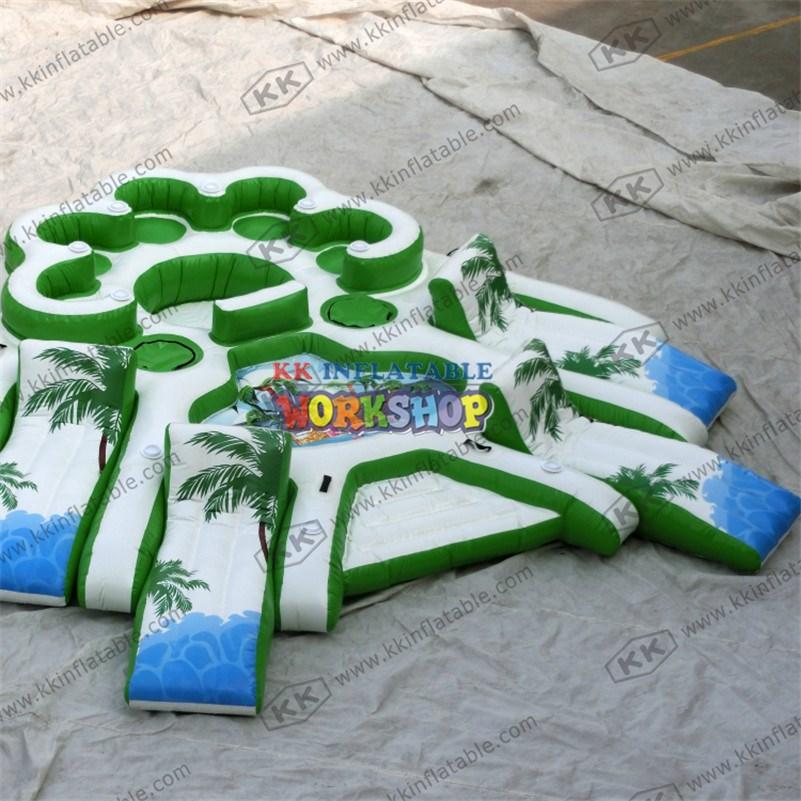 KK INFLATABLE trampoline inflatable pool toys colorful for swimming pool-2