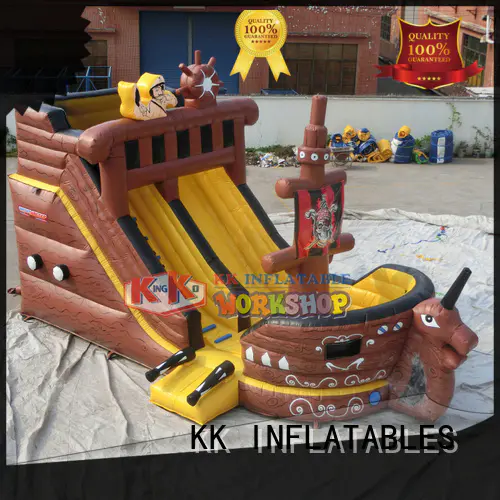 KK INFLATABLE transparent inflatable castle supplier for amusement park