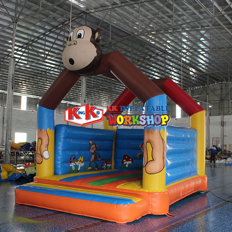 KK INFLATABLE portable inflatable bounce house colorful for party-1