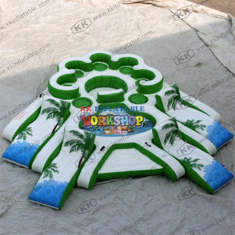 KK INFLATABLE trampoline inflatable pool toys colorful for swimming pool-1
