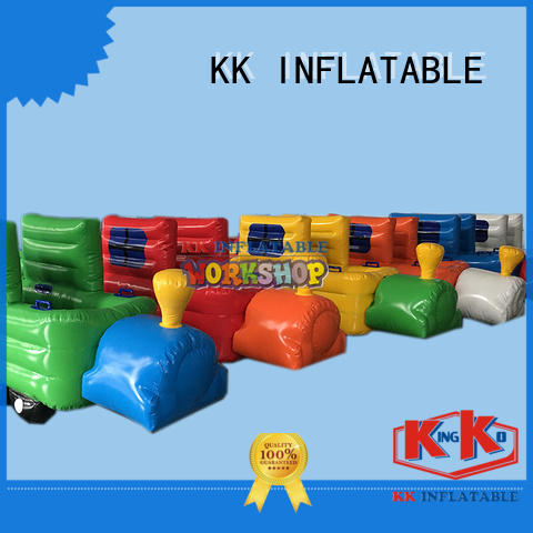 KK INFLATABLE funny inflatable climbing wall giant for entertainment