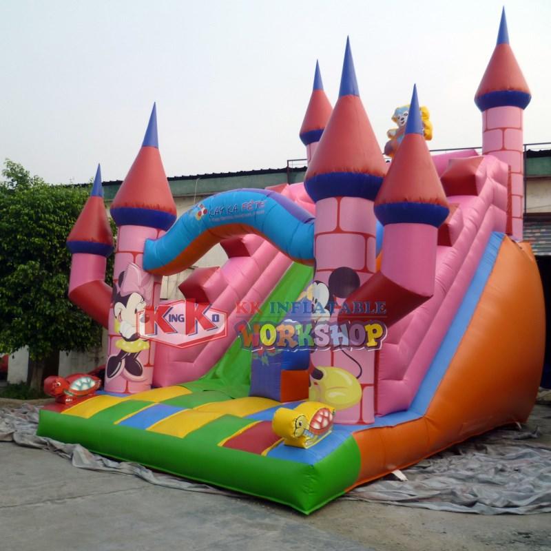 KK INFLATABLE truck big water slides supplier for swimming pool-2