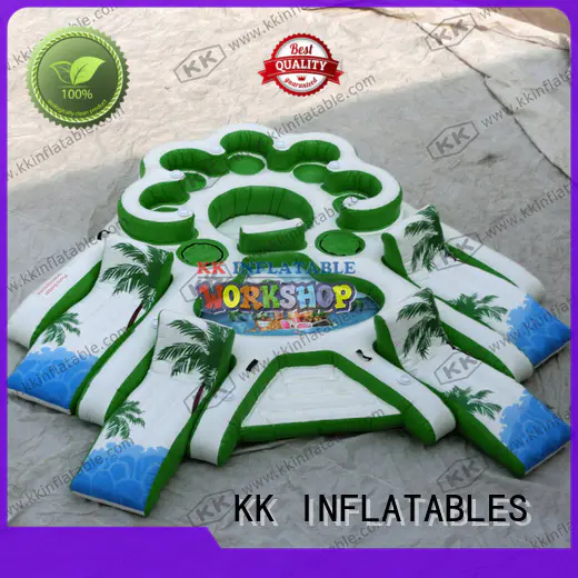 KK INFLATABLE trampoline inflatable pool toys colorful for swimming pool