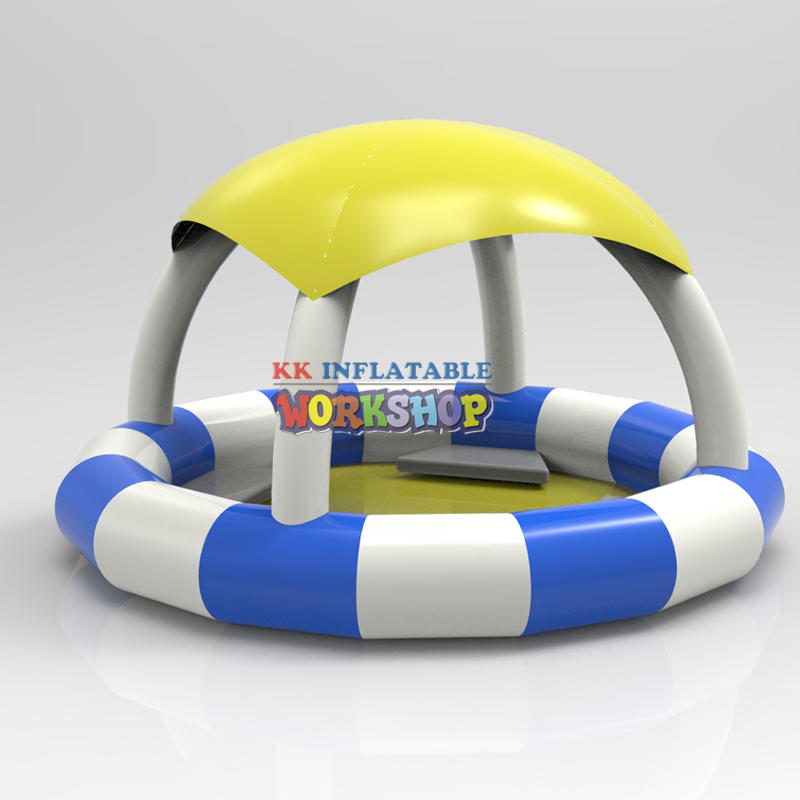 Inflatable floating leisure boat-1