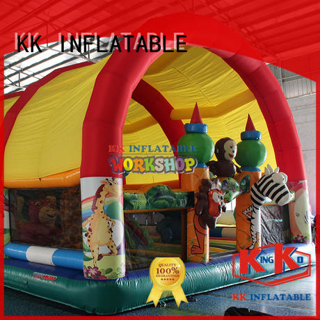 funny inflatable play center supplier for amusement park