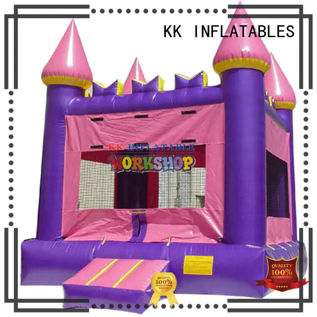 portable inflatable castle trampoline factory direct for amusement park