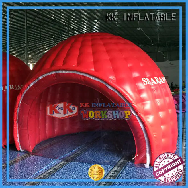 KK INFLATABLE square inflatable dome good quality for ticketing house