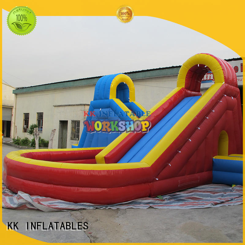 blue inflatable water playground good quality for paradise KK INFLATABLE