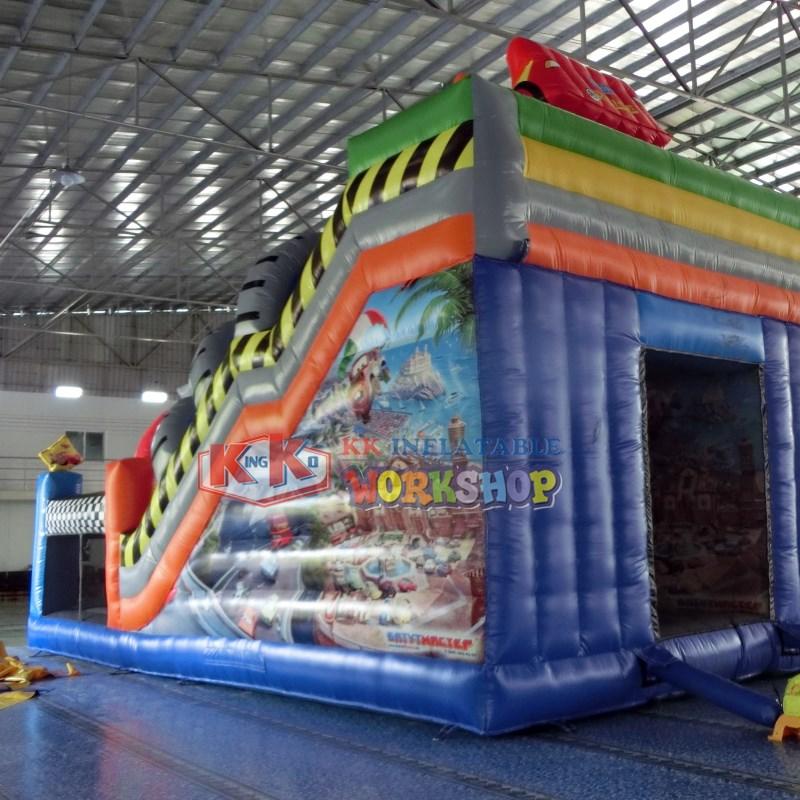 KK INFLATABLE hot selling bouncy slide manufacturer for playground-3