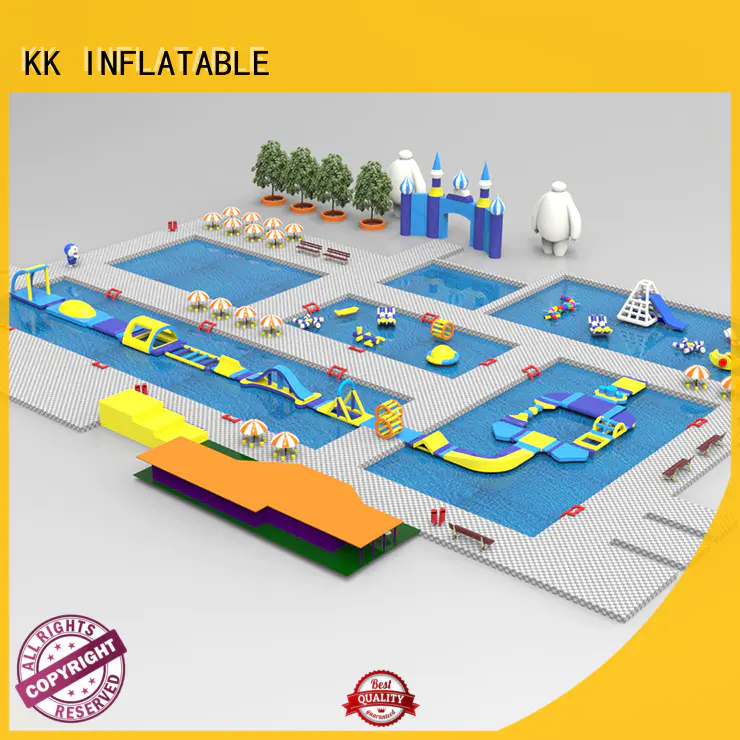 KK INFLATABLE pvc inflatable theme playground factory price for amusement park