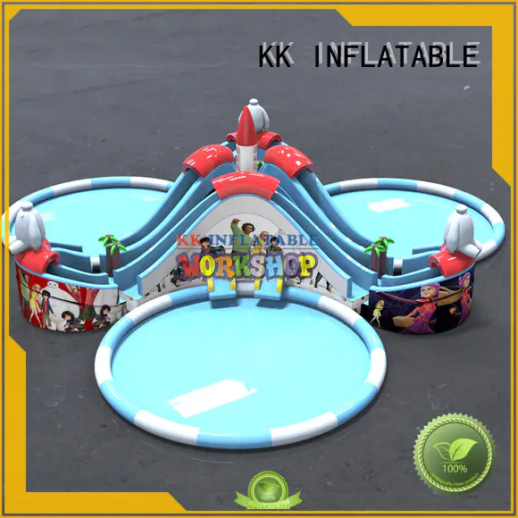 KK INFLATABLE creative inflatable floating water park factory direct for water park