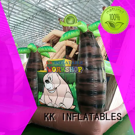 large slide pool indoor inflatables supplier for party KK INFLATABLE