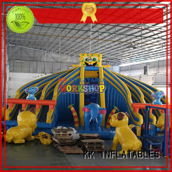 KK INFLATABLE hot selling inflatable water parks multichannel for amusement park
