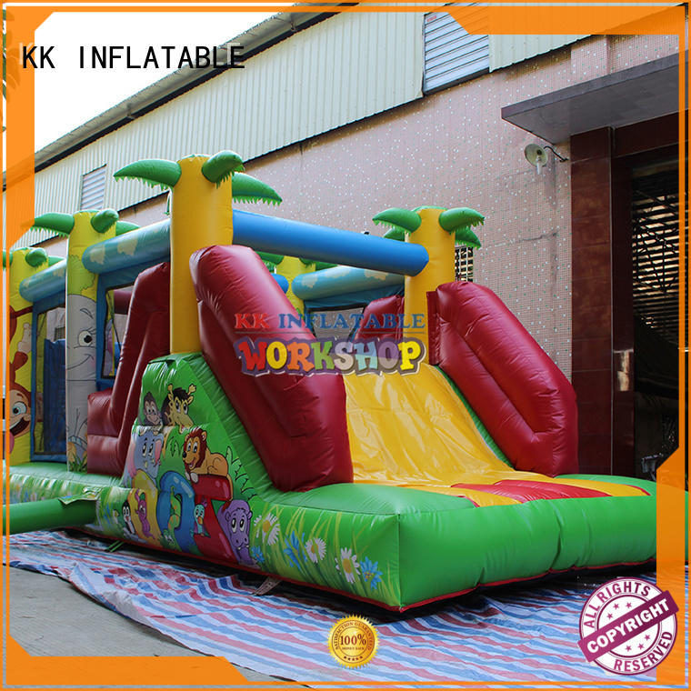 KK INFLATABLE durable inflatable castle trampoline for paradise