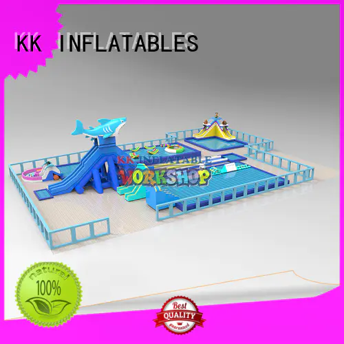 KK INFLATABLE cartoon inflatable theme park manufacturer for amusement park