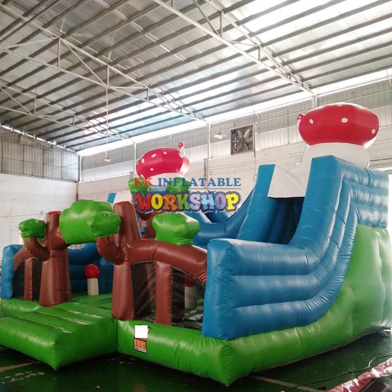 KK INFLATABLE tarpaulin kids bounce house supplier for playground-2