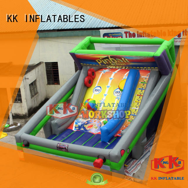 slide combination bouncy slide fire truck shape for exhibition KK INFLATABLE