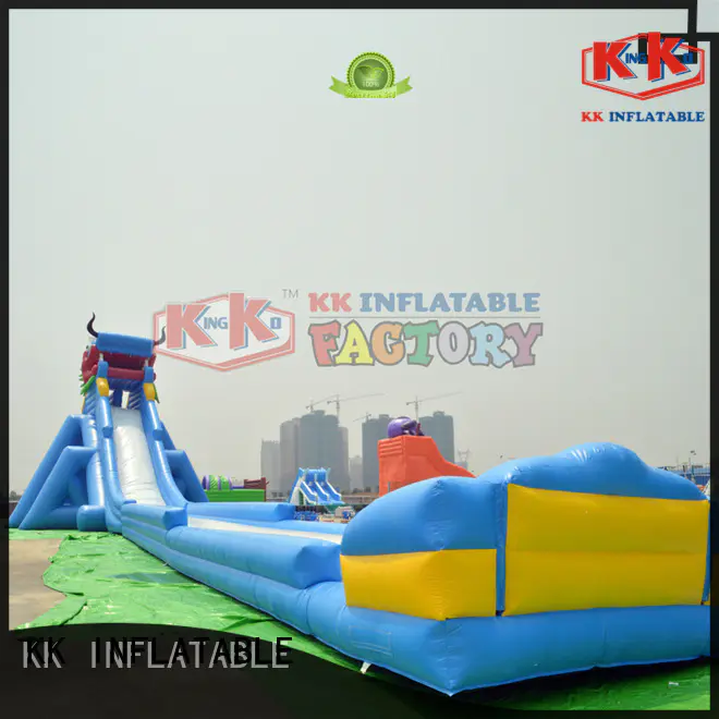 KK INFLATABLE tall inflatable floating water park factory direct for swimming pool