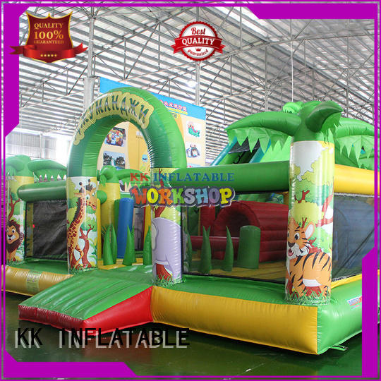 inflatable bouncy castle commercial inflatable KK INFLATABLE Brand company