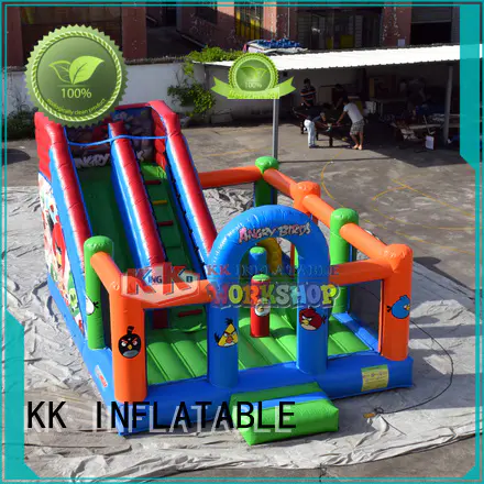 KK INFLATABLE trampoline party jumpers wholesale for amusement park