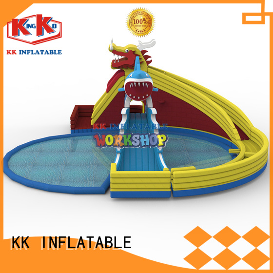 KK INFLATABLE creative design inflatable theme playground good quality for seaside