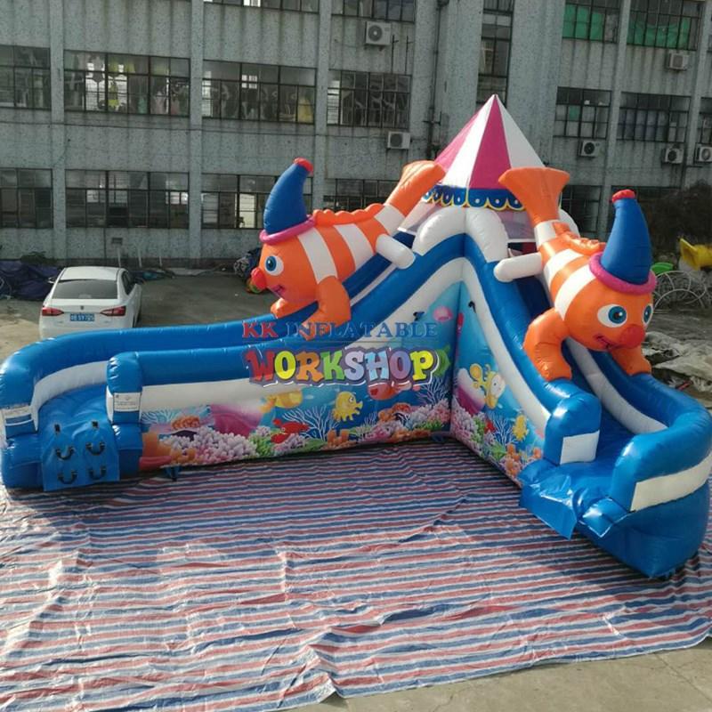 KK INFLATABLE cartoon inflatable theme park factory price for amusement park-2
