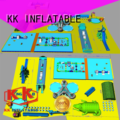 KK INFLATABLE animal model water inflatables factory direct for swimming pool