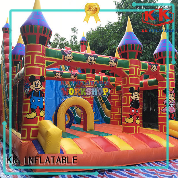 pirate ship inflatable play center manufacturer for playground KK INFLATABLE