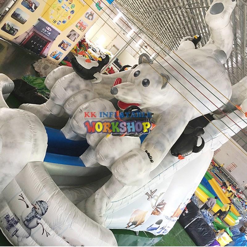 KK INFLATABLE transparent inflatable moon bounce factory direct for event-2