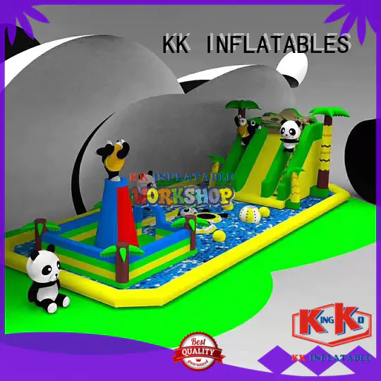 combo inflatable bounce house supplier for party KK INFLATABLE