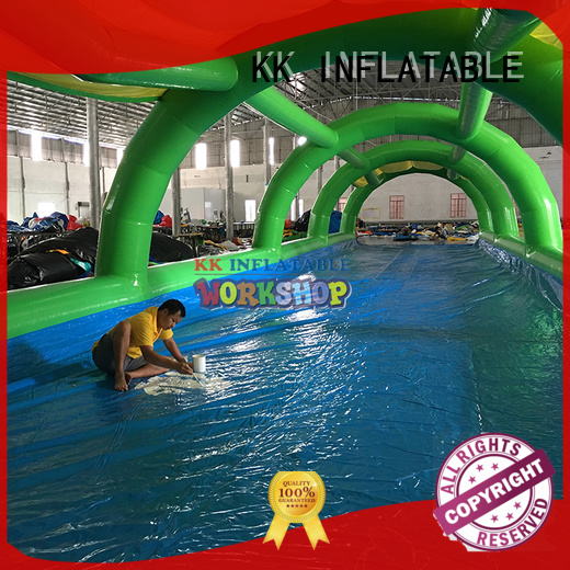 KK INFLATABLE portable inflatable water park for wholesale for paradise