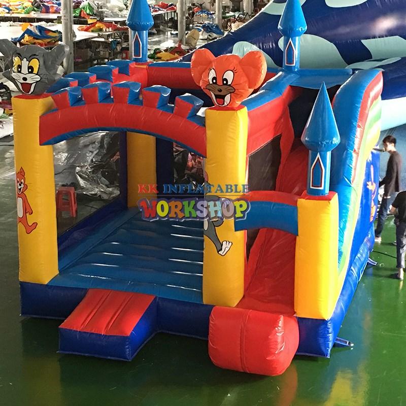 tarpaulin inflatable bounce house supplier for amusement park KK INFLATABLE-2