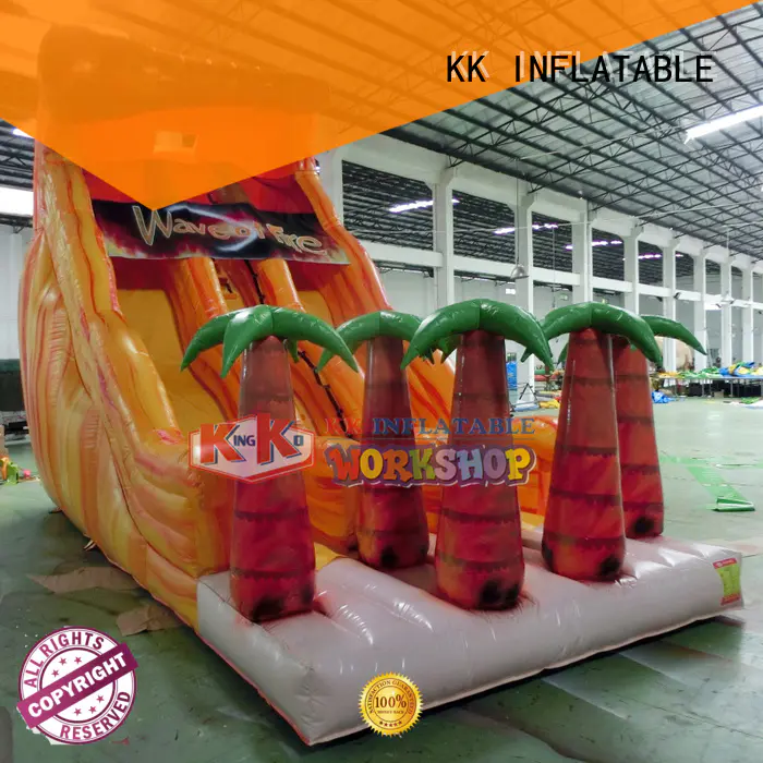 KK INFLATABLE transparent pig inflatable slide various styles for playground