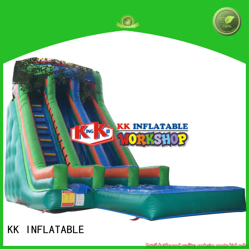 KK INFLATABLE quality inflatable water slide bulk production for paradise