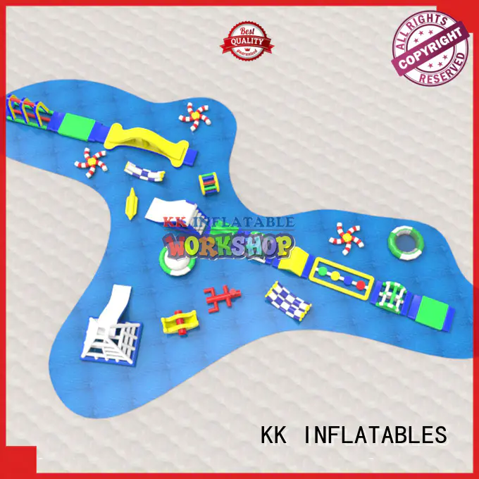 amazing water inflatables multichannel slide manufacturer for paradise