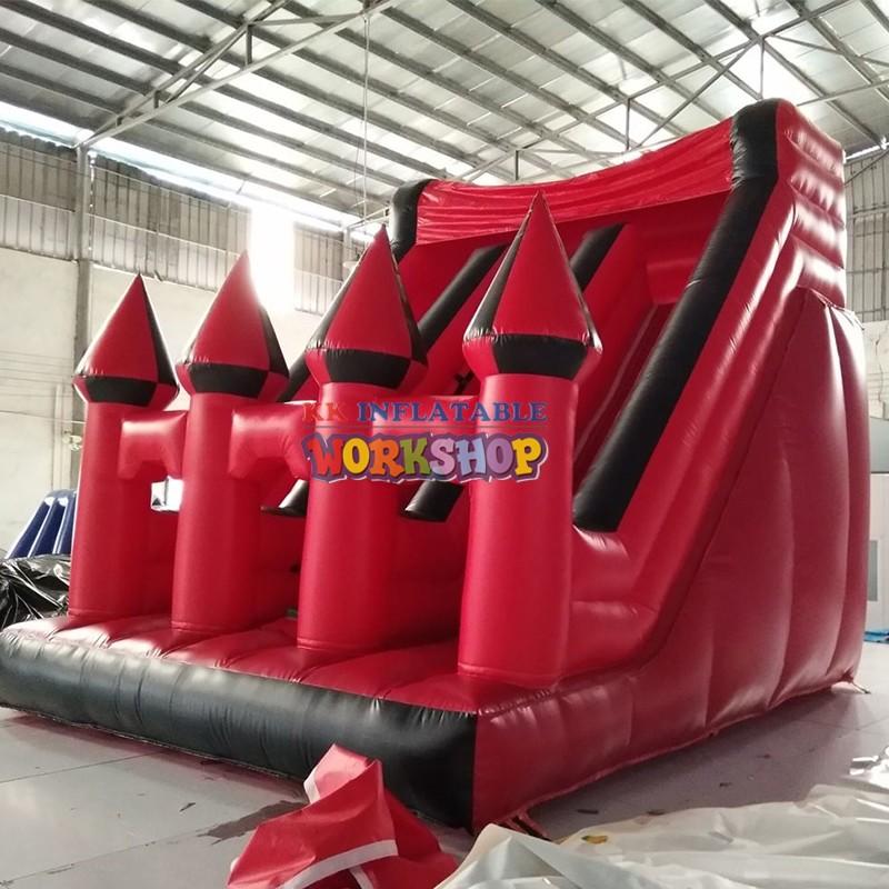 heavy duty bouncy slide truck various styles for swimming pool-1
